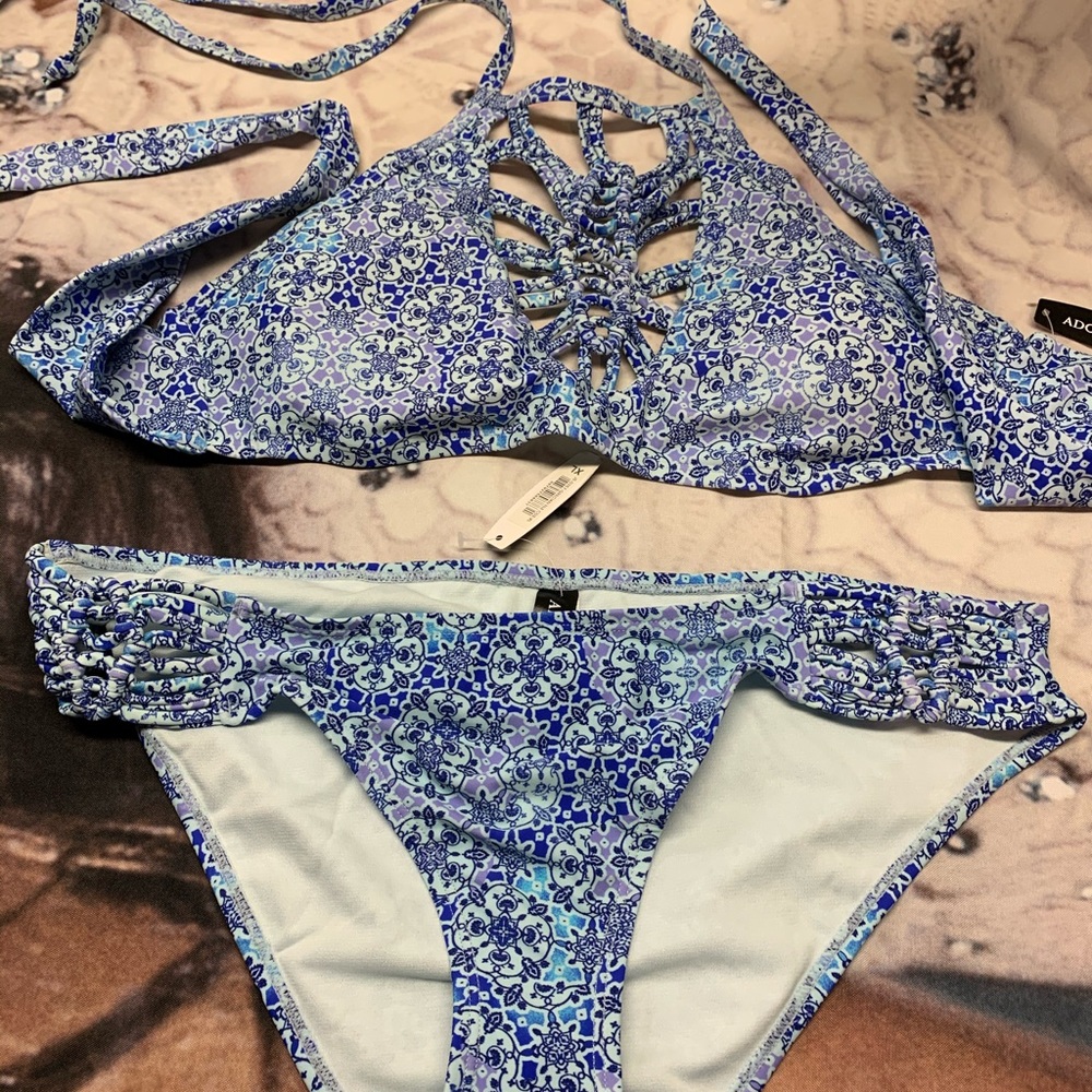 Adore Me two piece swimsuit NWT XL